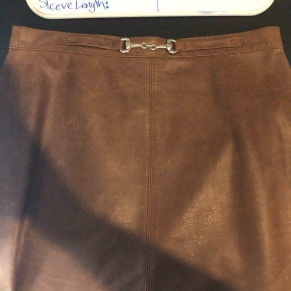 FM Canada Brown genuine leather matching set - Picture 13 of 14